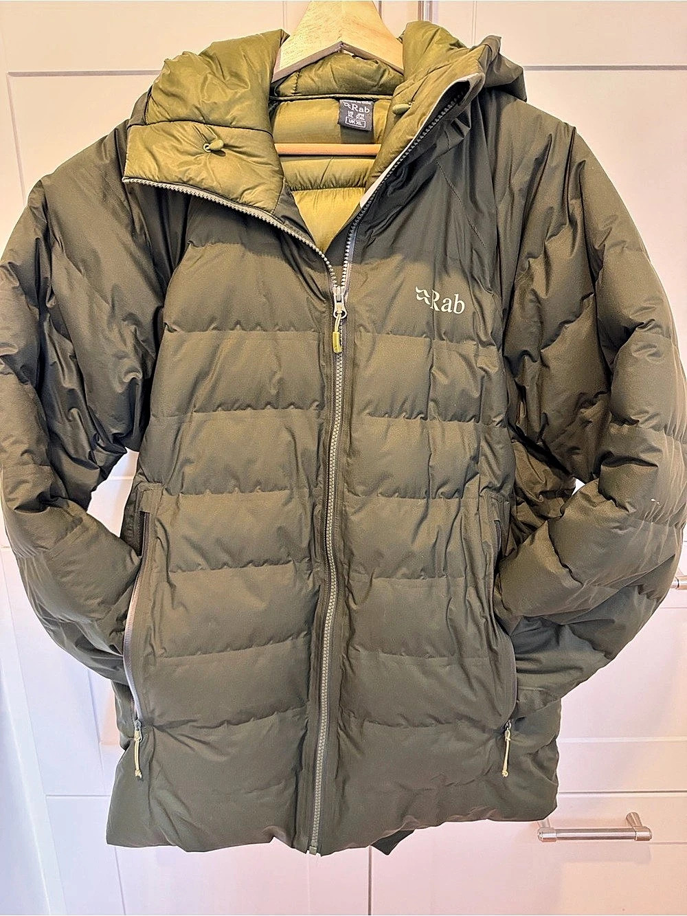 Rab Valiance Waterproof Down Jacket Green XL